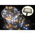 Super Price modern lights RGB or Single Color Christmas string light IP44 Outdoor 5m 50leds Solar Light